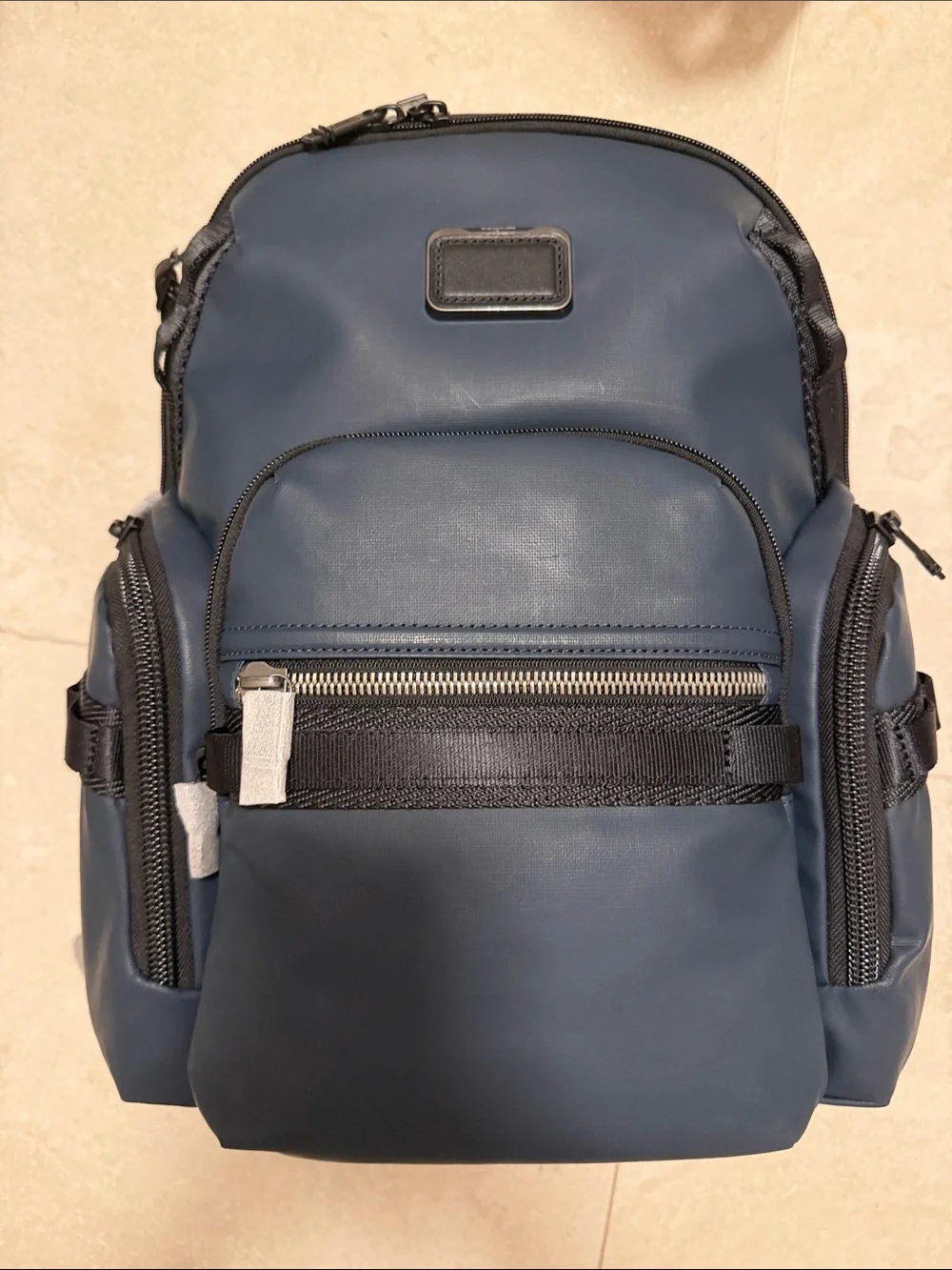 Tumi Navy and Black Backpack NWT